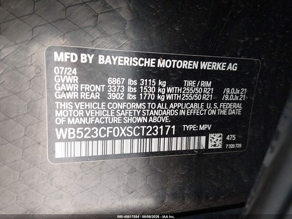 2025 BMW IX XDRIVE50