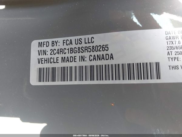 2025 CHRYSLER PACIFICA SELECT