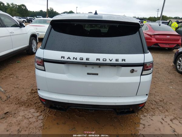 2017 LAND ROVER RANGE ROVER SPORT 5.0L V8 SUPERCHARGED SVR