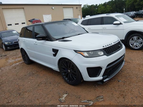 2017 LAND ROVER RANGE ROVER SPORT 5.0L V8 SUPERCHARGED SVR