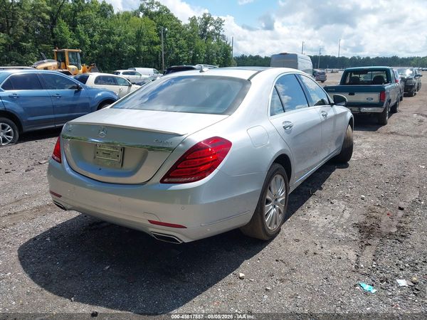 2015 MERCEDES-BENZ S 550 4MATIC