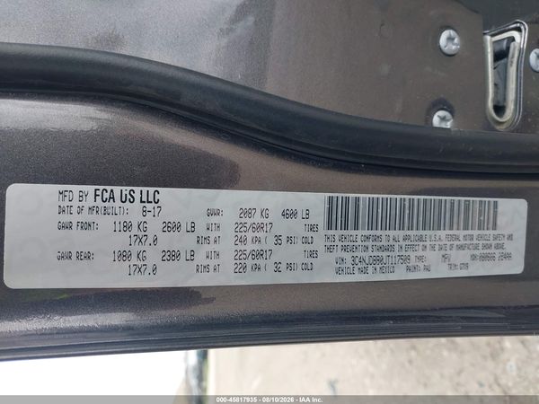 2018 JEEP COMPASS LATITUDE 4X4