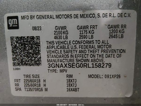 2024 CHEVROLET EQUINOX AWD LS — I9