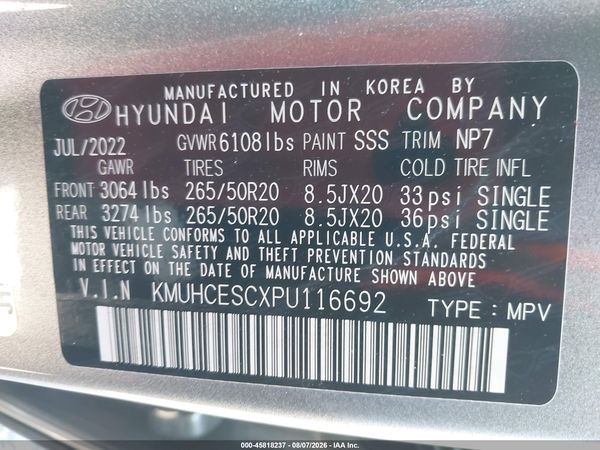 2023 GENESIS GV80 3.5T AWD