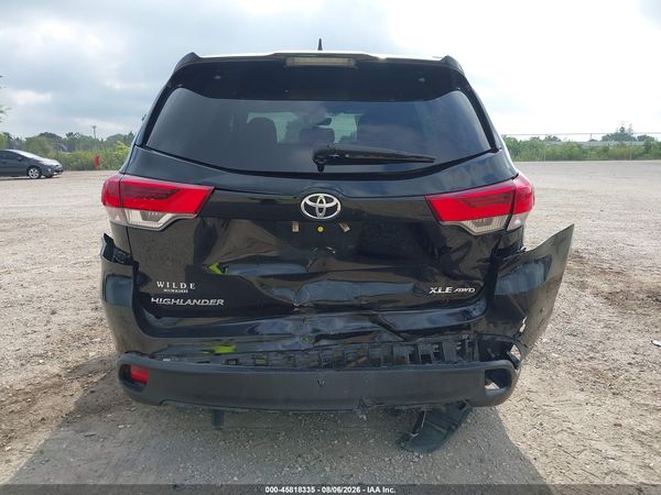 2017 TOYOTA HIGHLANDER XLE