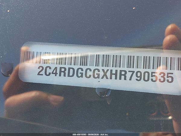 2017 DODGE GRAND CARAVAN SXT