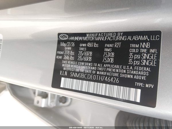 2026 HYUNDAI TUCSON SEL