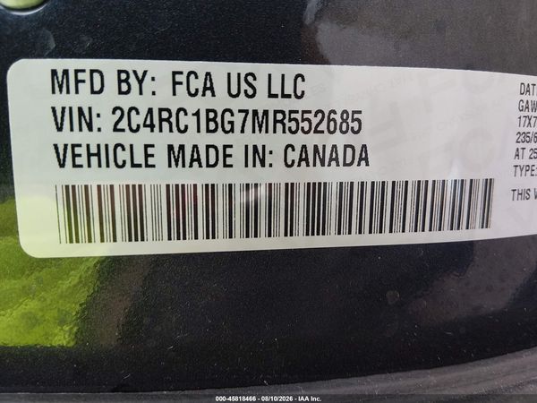 2021 CHRYSLER PACIFICA TOURING L