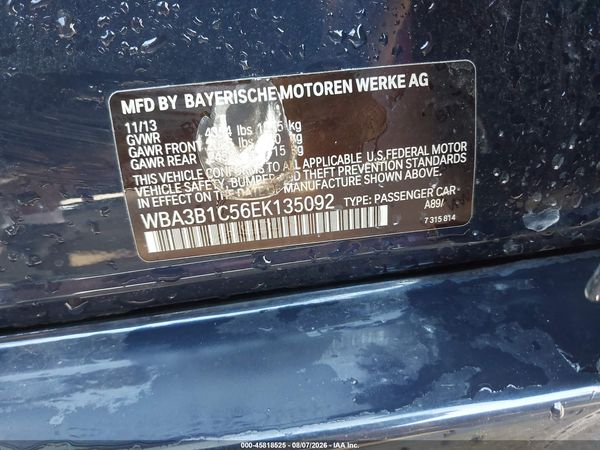 2014 BMW 320I SA