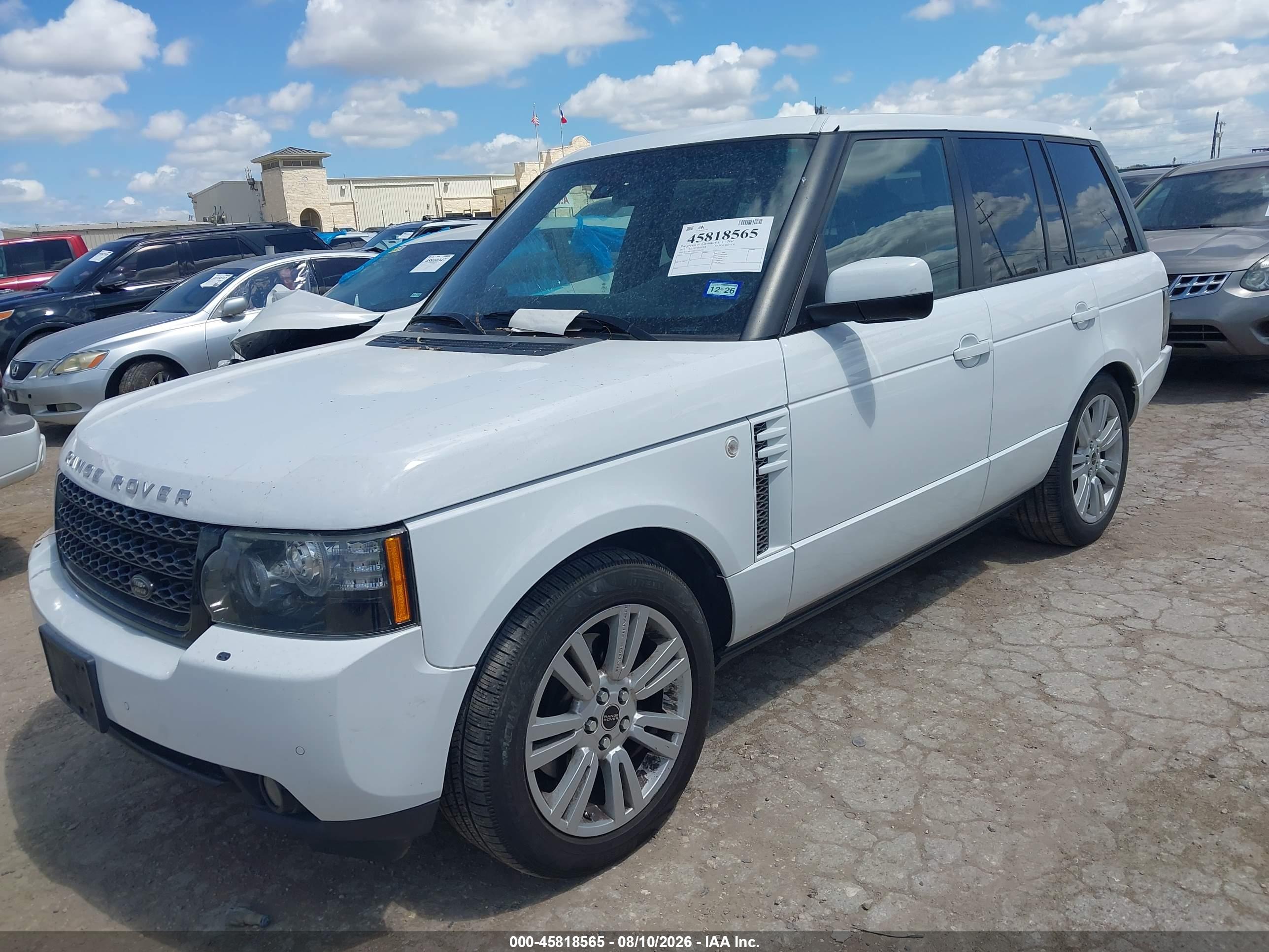 2012 LAND ROVER RANGE ROVER HSE
