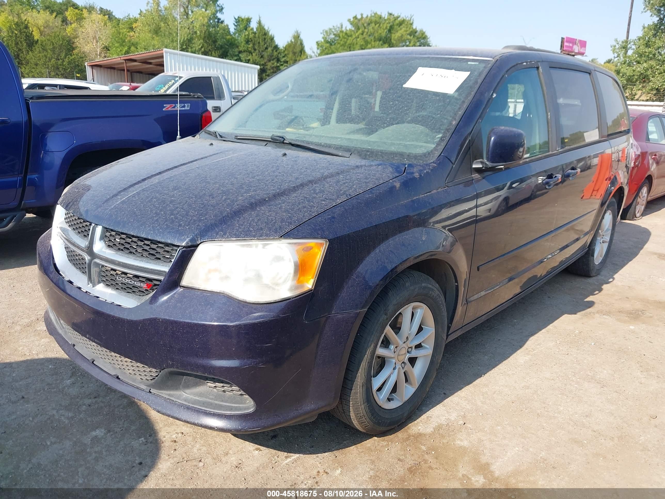 2014 DODGE GRAND CARAVAN SXT — I2