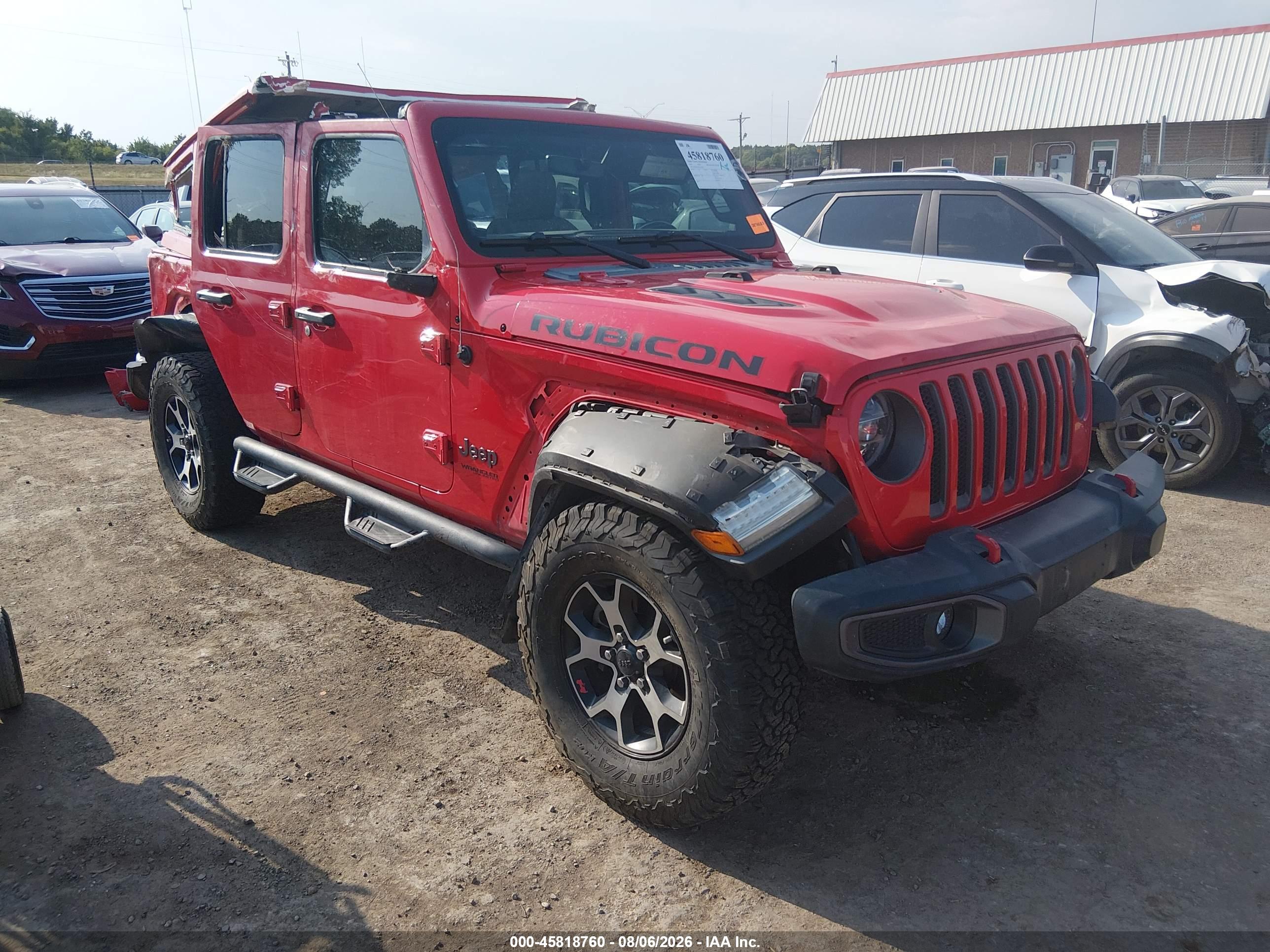 2020 JEEP WRANGLER UNLIMITED RUBICON 4X4