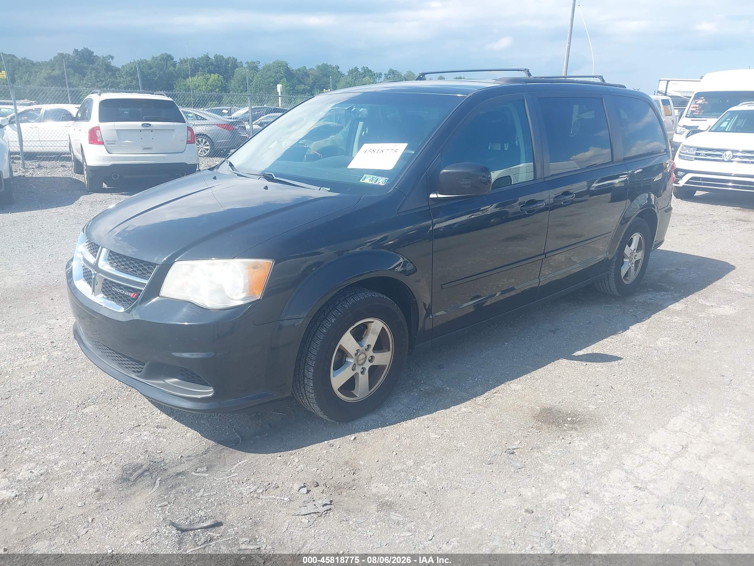 2012 DODGE GRAND CARAVAN SXT