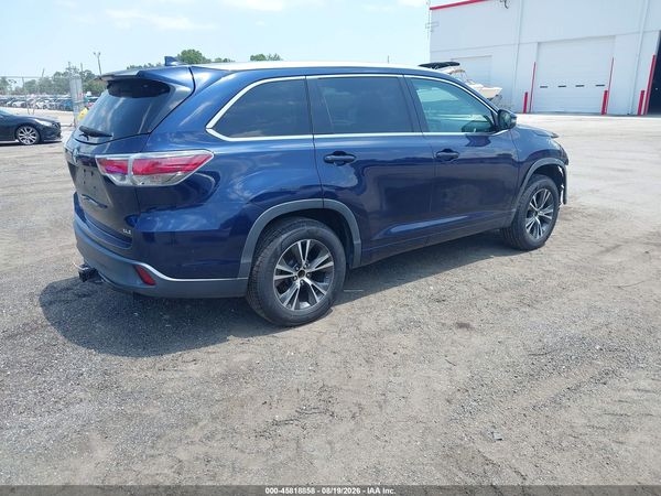 2016 TOYOTA HIGHLANDER XLE V6