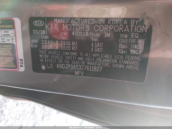 2018 KIA SOUL +