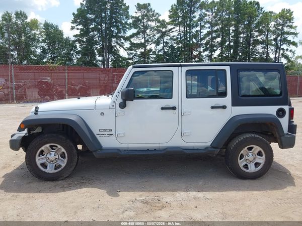 2018 JEEP WRANGLER JK UNLIMITED SPORT RHD 4X4