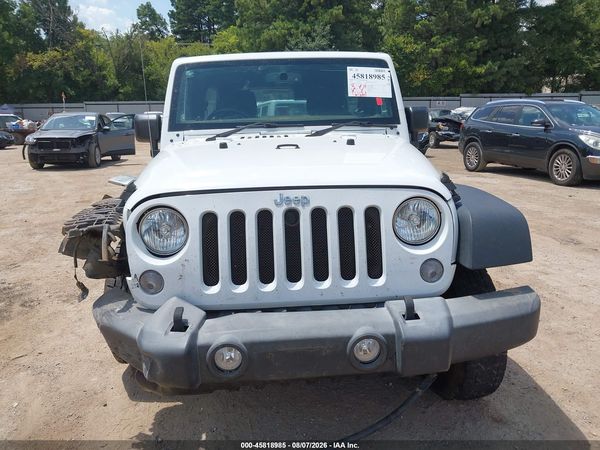 2018 JEEP WRANGLER JK UNLIMITED SPORT RHD 4X4