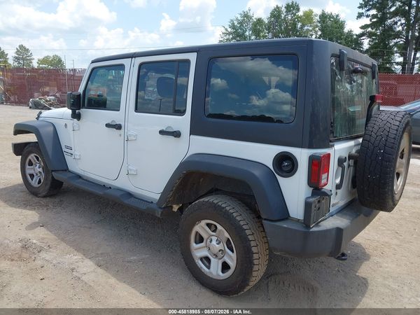 2018 JEEP WRANGLER JK UNLIMITED SPORT RHD 4X4