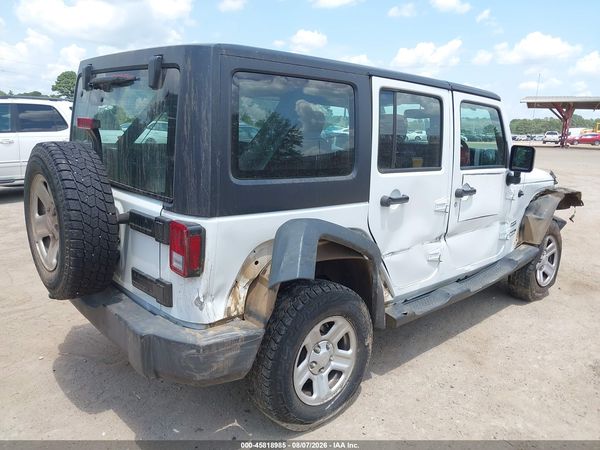 2018 JEEP WRANGLER JK UNLIMITED SPORT RHD 4X4