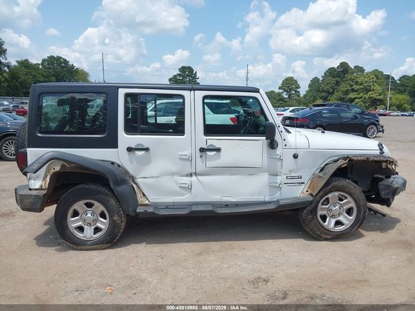 2018 JEEP WRANGLER JK UNLIMITED SPORT RHD 4X4