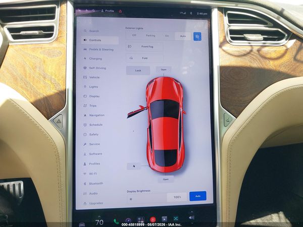 2017 TESLA MODEL S 60/75