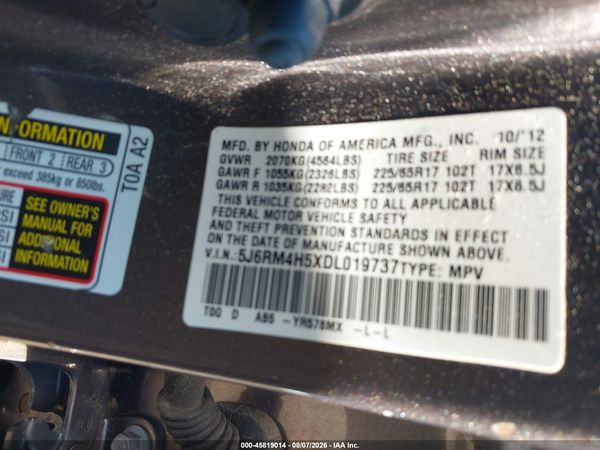 2013 HONDA CR-V EX