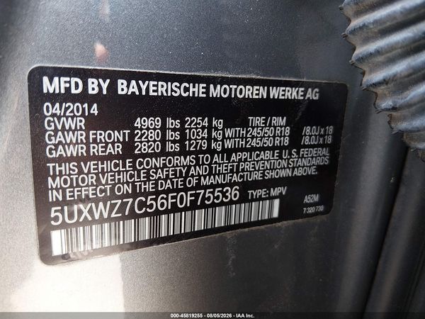 2015 BMW X3 SDRIVE28I