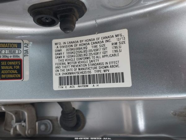 2014 HONDA CR-V EX-L