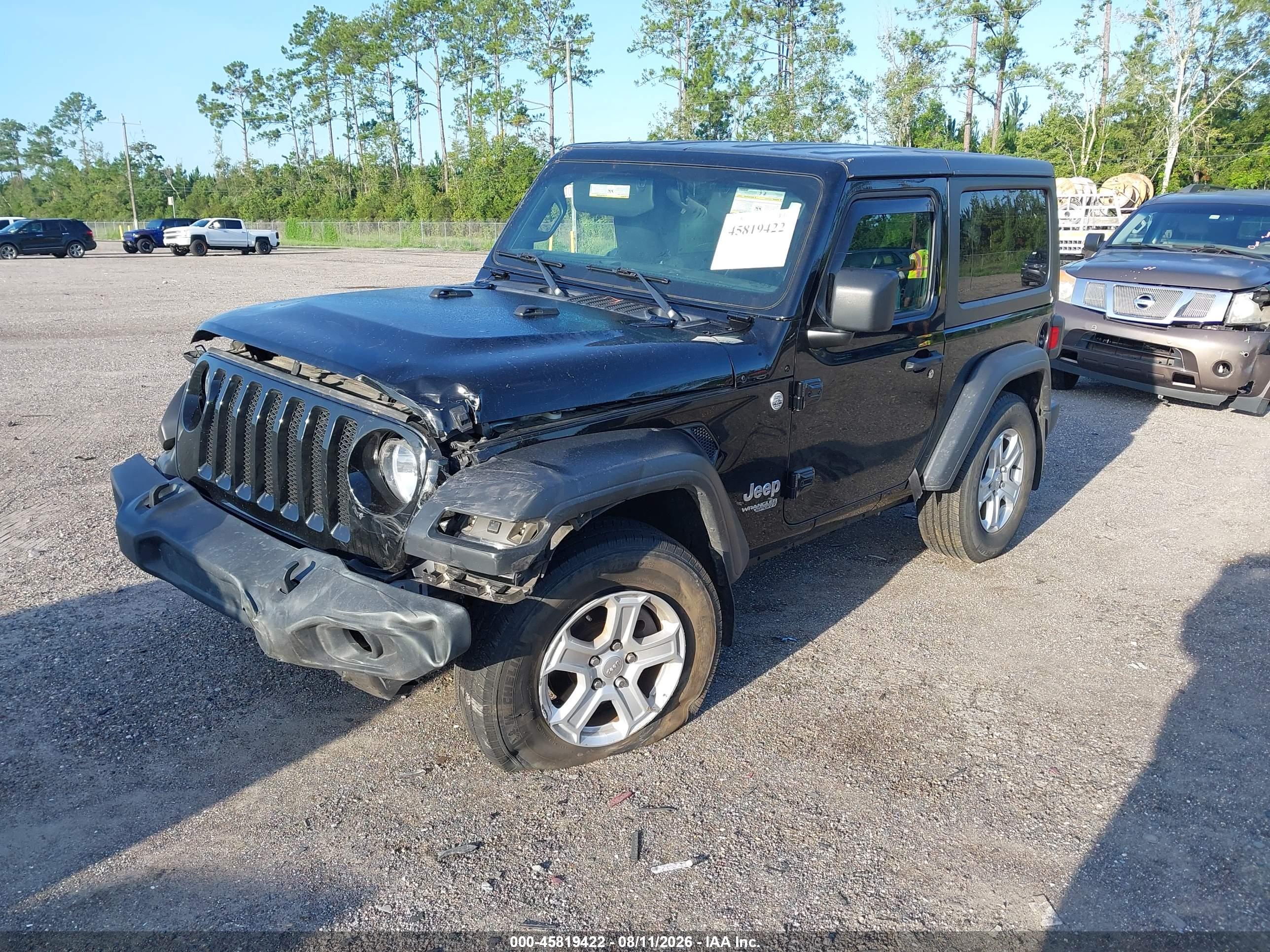 2020 JEEP WRANGLER SPORT S 4X4
