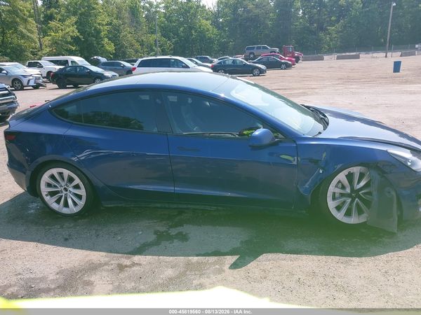 2022 TESLA MODEL 3 REAR-WHEEL DRIVE