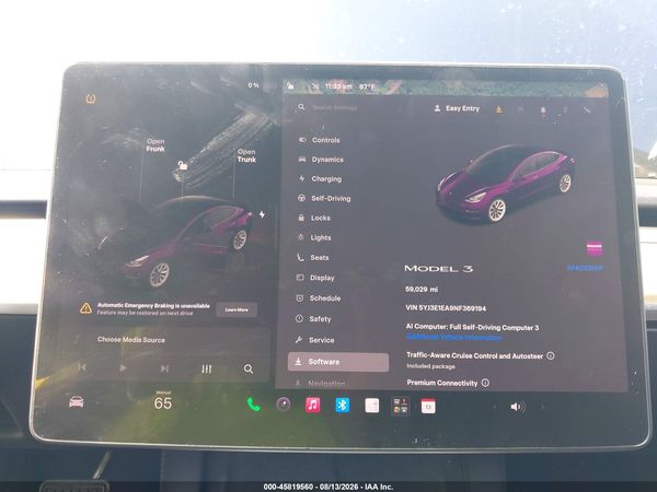 2022 TESLA MODEL 3 REAR-WHEEL DRIVE