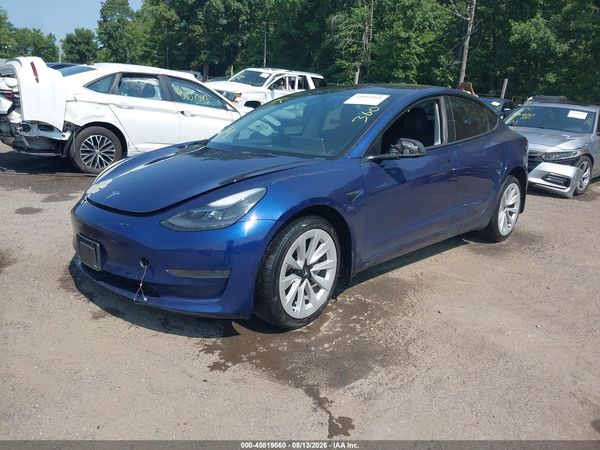 2022 TESLA MODEL 3 REAR-WHEEL DRIVE