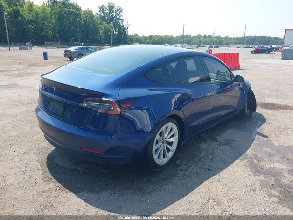 2022 TESLA MODEL 3 REAR-WHEEL DRIVE