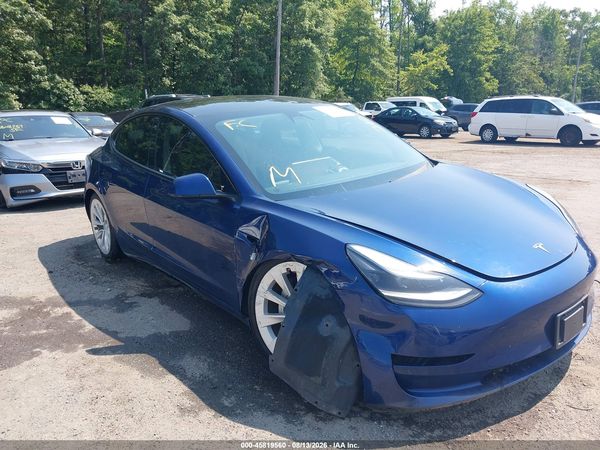 2022 TESLA MODEL 3 REAR-WHEEL DRIVE
