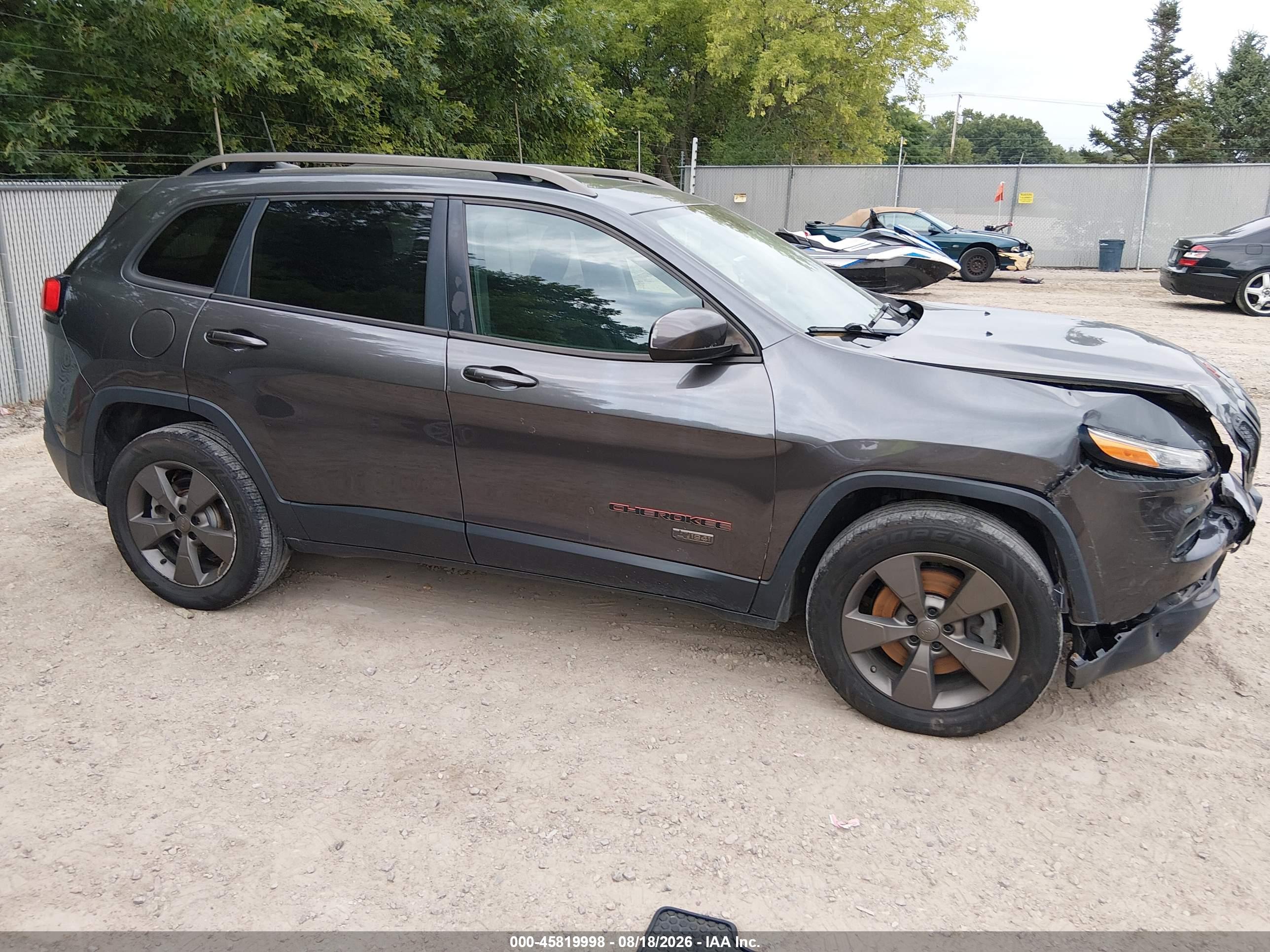 2016 JEEP CHEROKEE 75TH ANNIVERSARY
