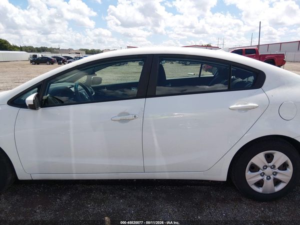2018 KIA FORTE LX