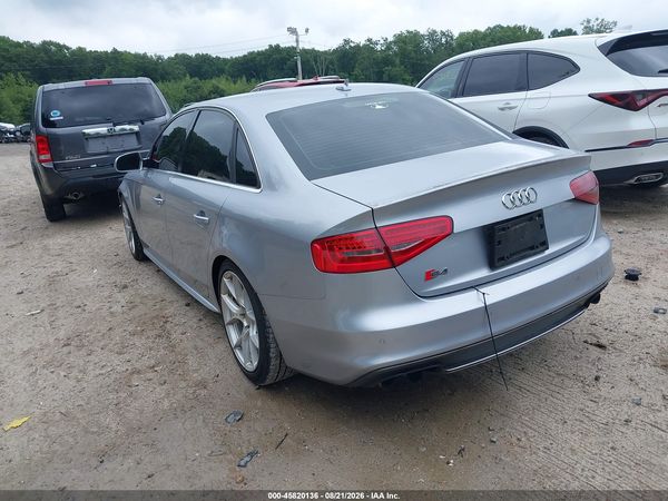 2016 AUDI S4 PREMIUM PLUS
