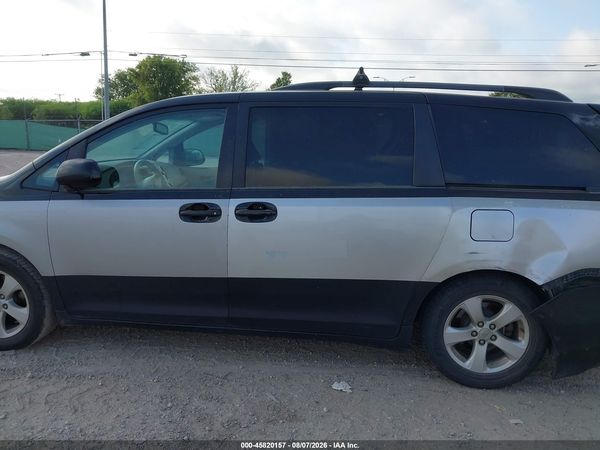 2012 TOYOTA SIENNA LE V6 8 PASSENGER