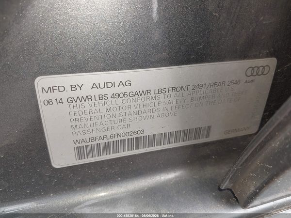 2015 AUDI A4 2.0T PREMIUM