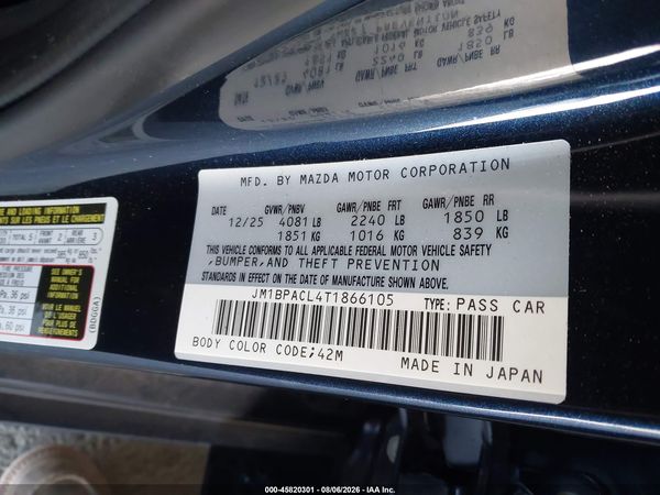 2026 MAZDA MAZDA3 2.5 S PREFERRED