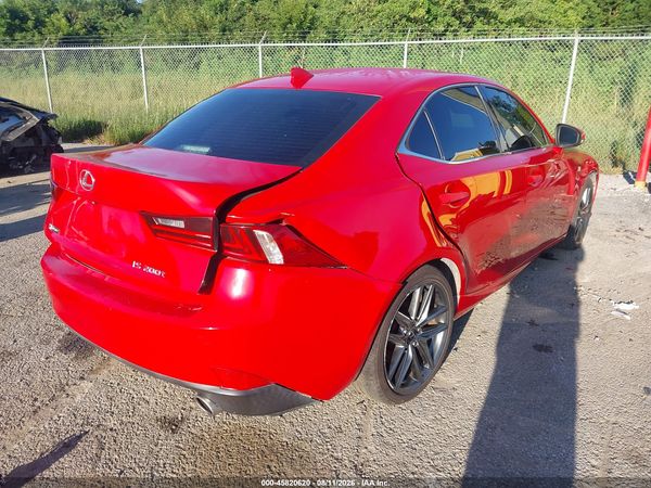 2016 LEXUS IS 200T