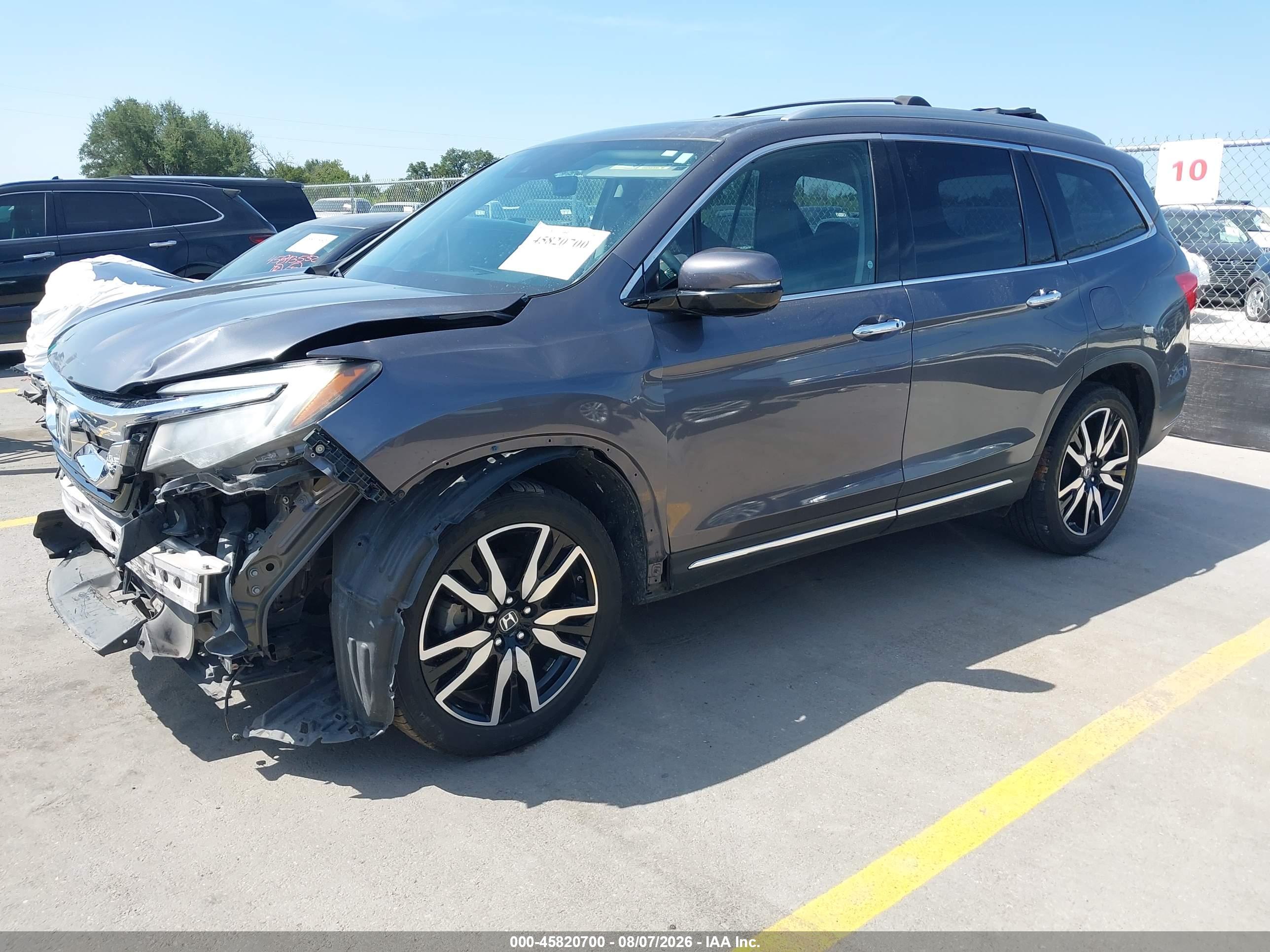 2019 HONDA PILOT TOURING — I2