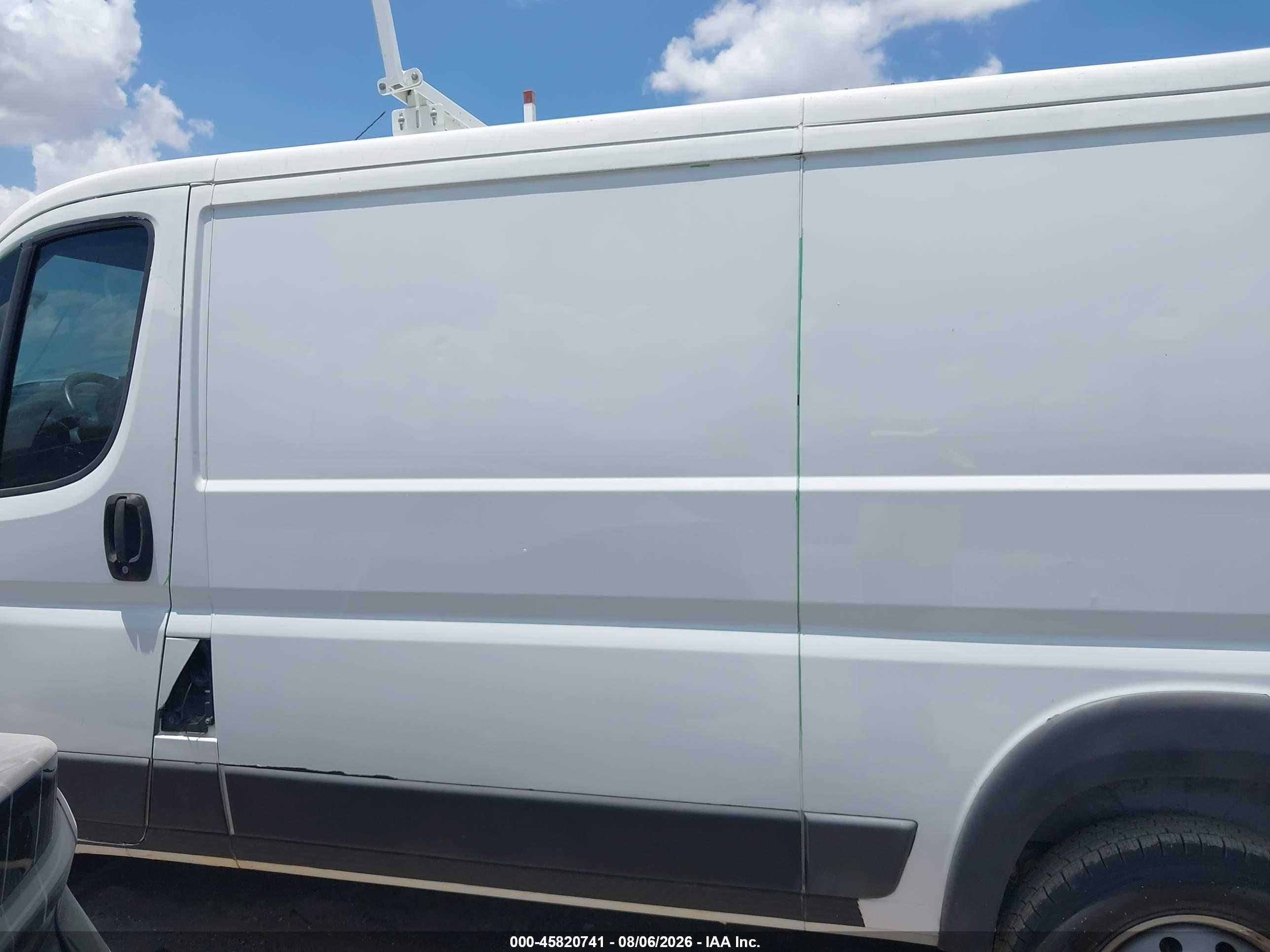 2019 RAM PROMASTER 1500 LOW ROOF 136 WB