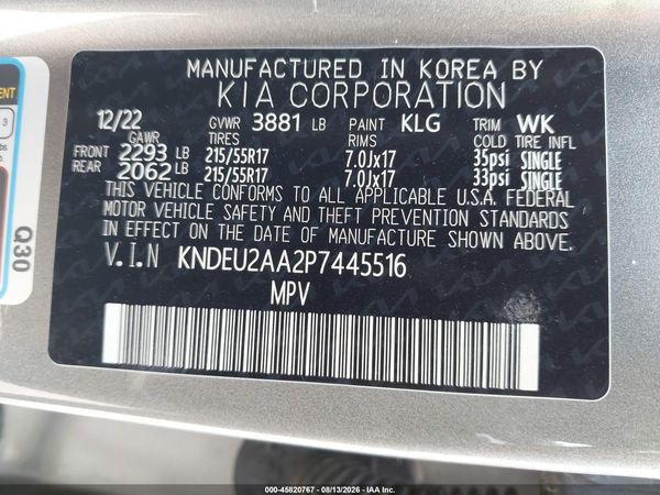 2023 KIA SELTOS S