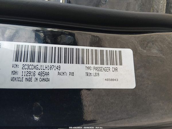 2020 DODGE CHARGER SCAT PACK RWD