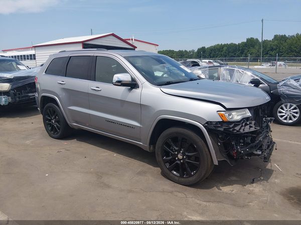 2017 JEEP GRAND CHEROKEE OVERLAND