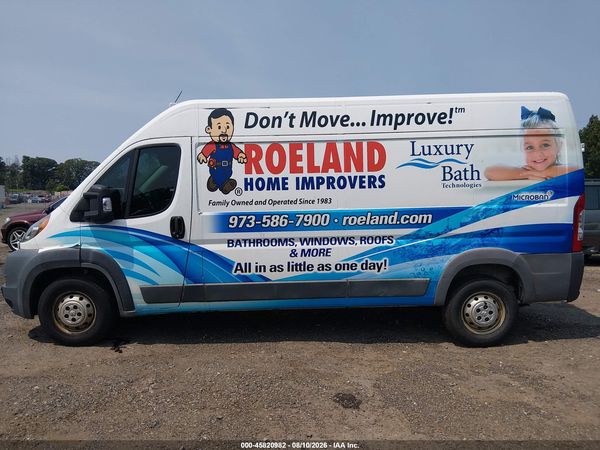 2017 RAM PROMASTER 2500 HIGH ROOF 159 WB