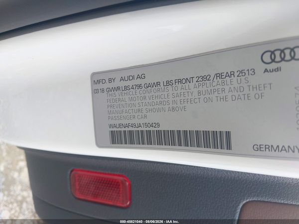 2018 AUDI A4