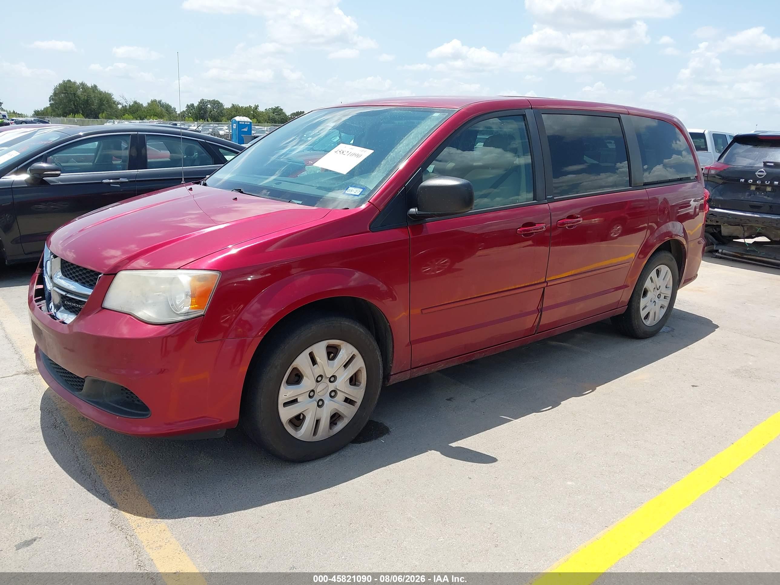 2014 DODGE GRAND CARAVAN SE — I2