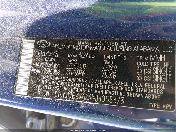 2022 HYUNDAI TUCSON LIMITED